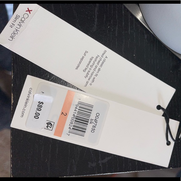 Calvin Klein Cropped Slim Suit Dress Pants - Picture 8 of 9